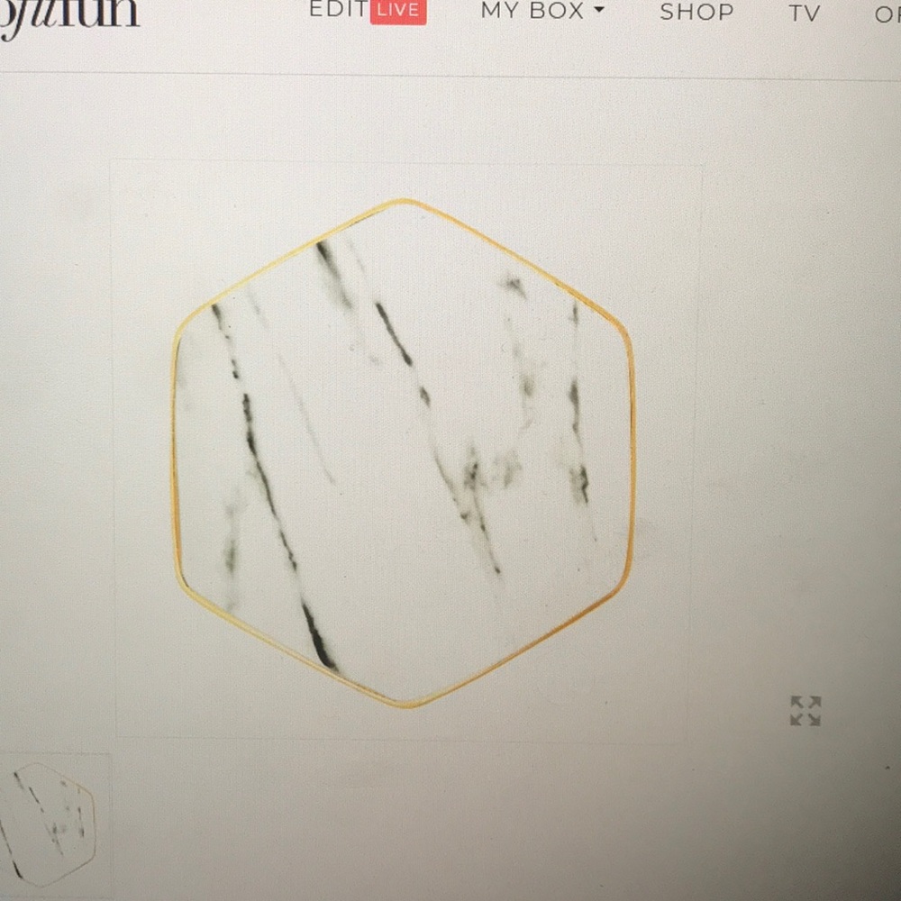 Pier 1 Imports Marble Ring Dish